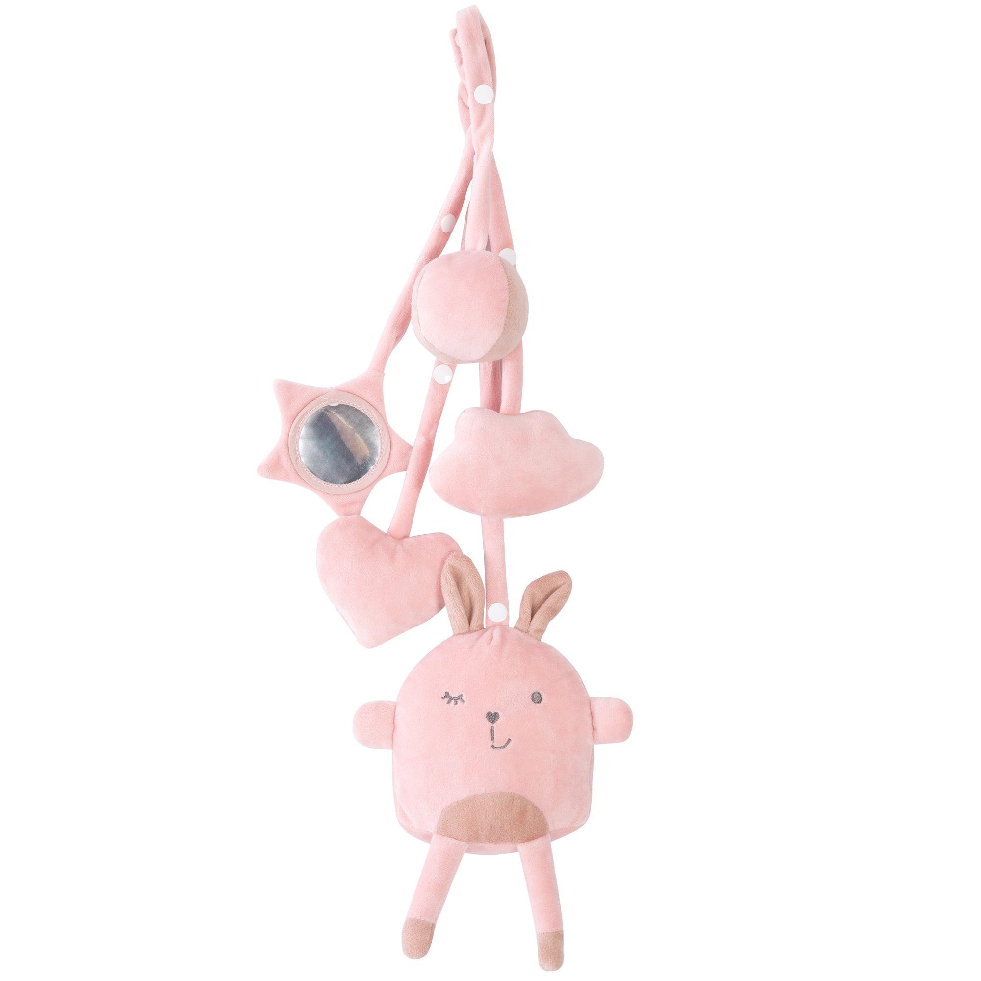 ANHÄNGERSET für Spieltrapez roba Style rosa - Rosa, Textil (24/2.3/22cm) - Roba
