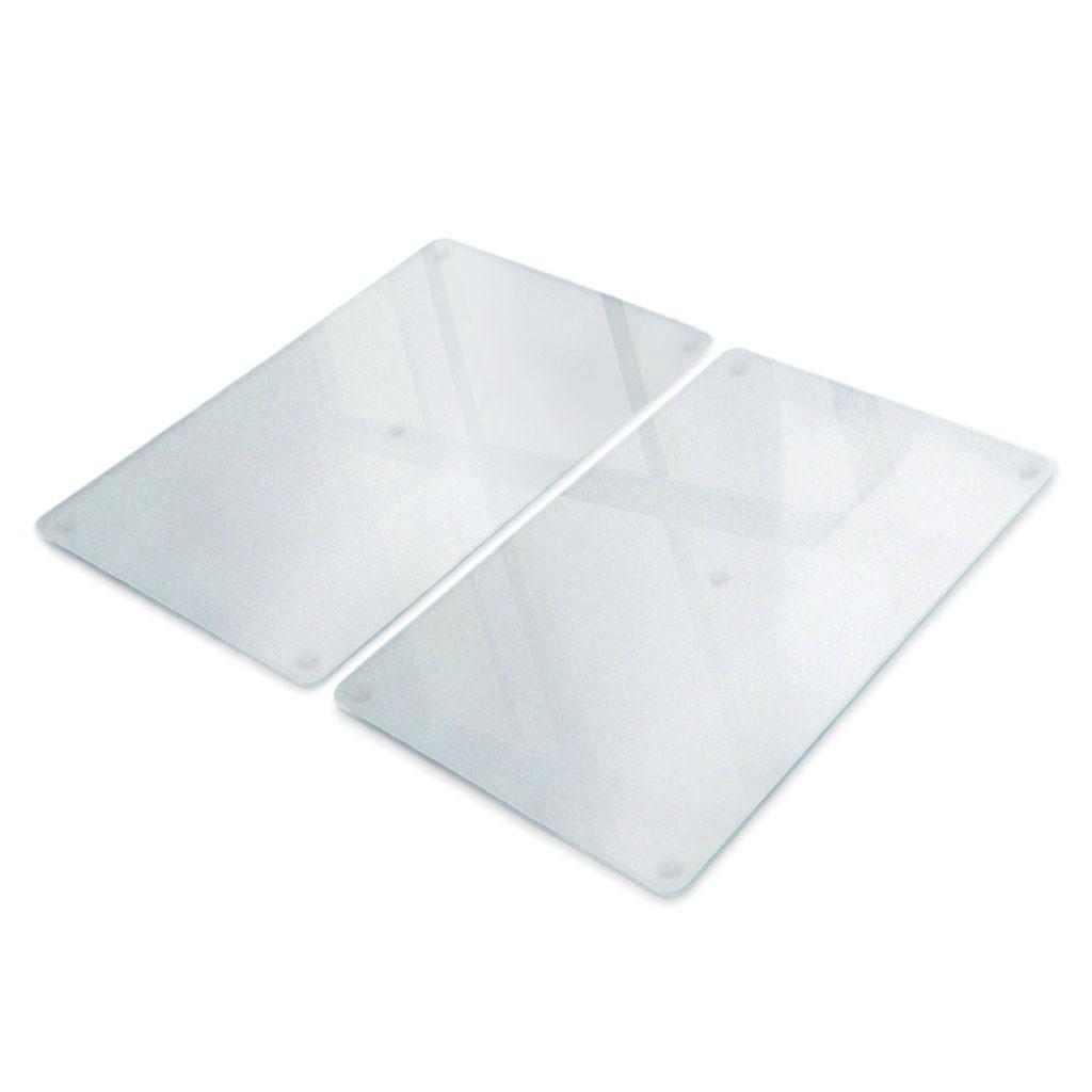 KÜCHENRÜCKWAND Glas transparent 2x30x52 cm - Transparent, Glas (30/52/0.4cm) - TULUP