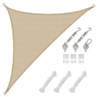 SONNENSEGEL Luftdurchlässig 510/360 cm Beige - Beige, Kunststoff (360/510cm) - Amanka