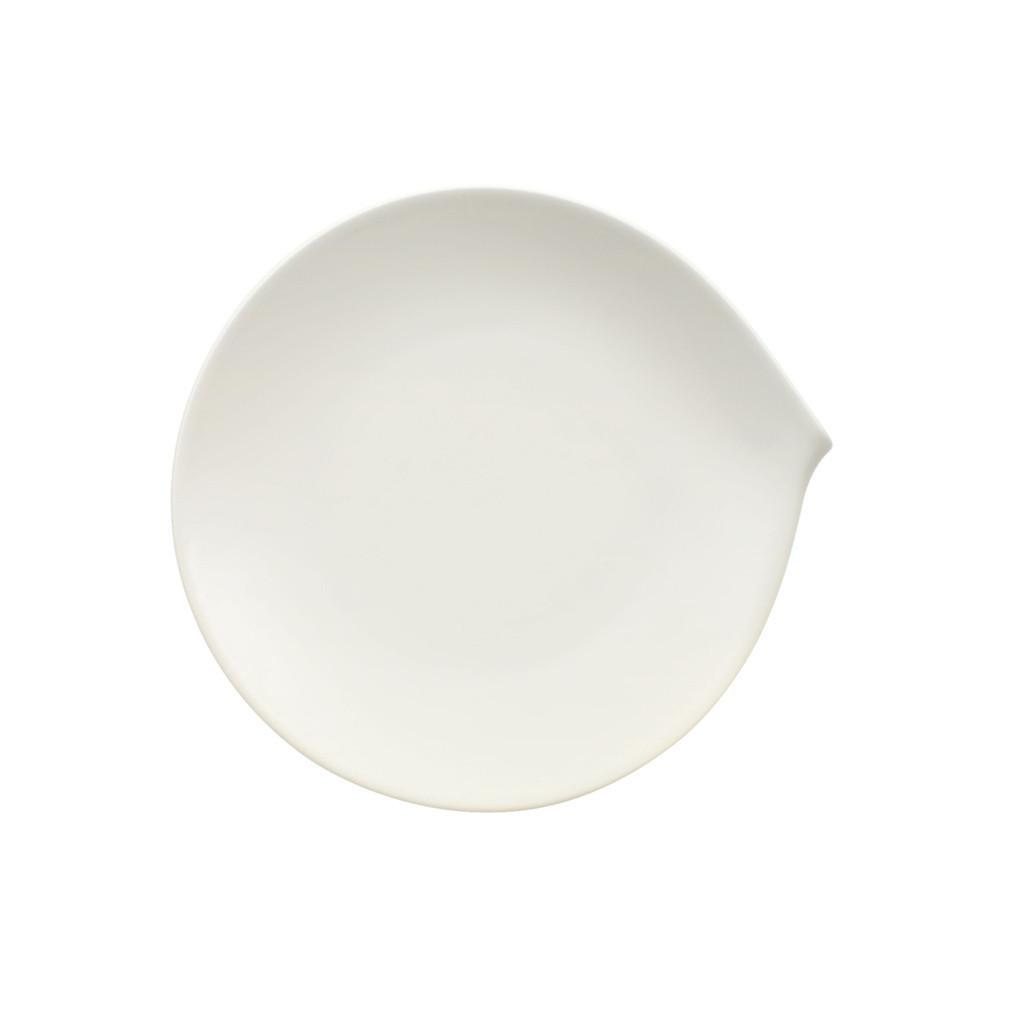 FRÜHSTÜCKSTELLER Flow weiß ø 21 cm - Weiß, Keramik (21cm) - Villeroy & Boch