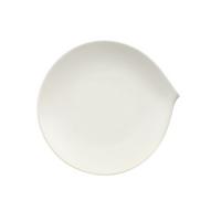 FRÜHSTÜCKSTELLER Flow weiß ø 21 cm - Weiß, Keramik (21cm) - Villeroy & Boch