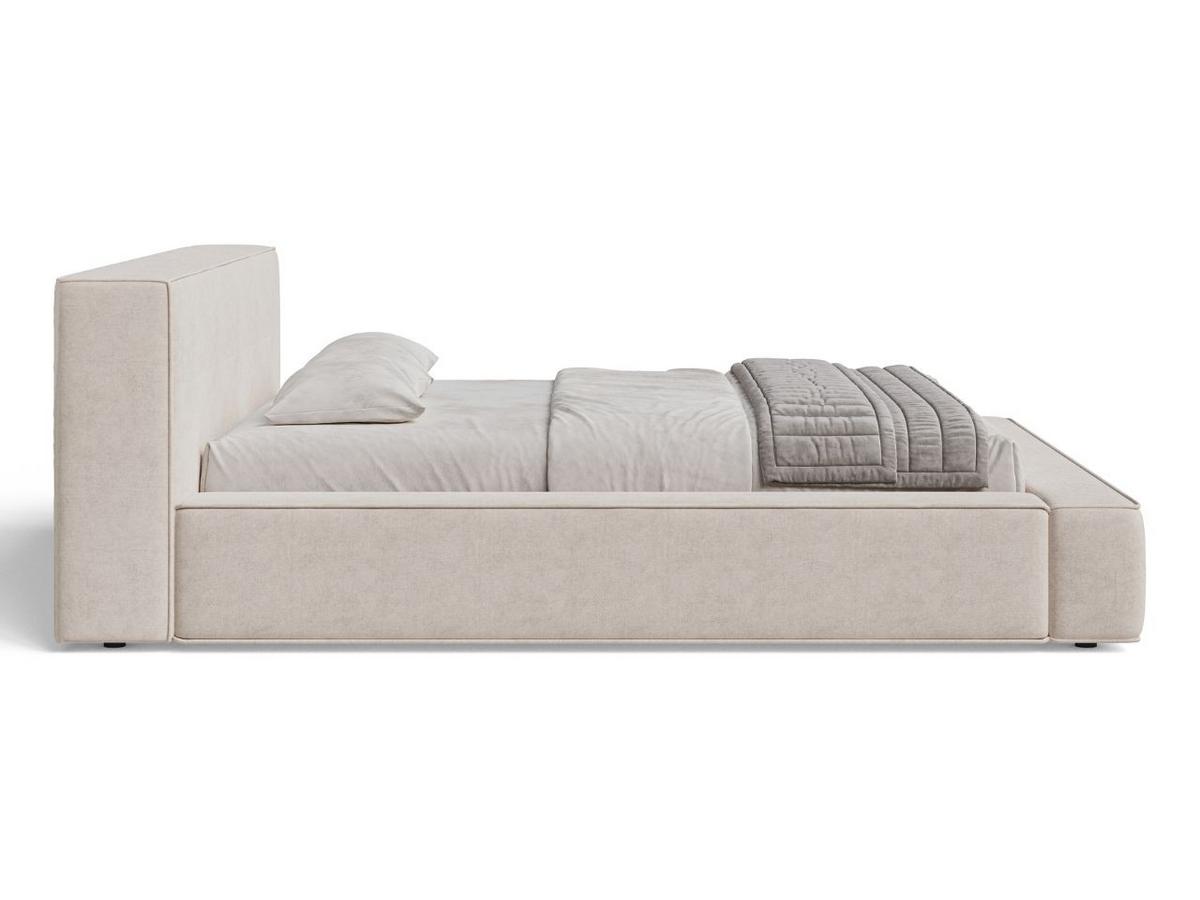 POLSTERBETT Mali 140x200 Beige - Beige, Textil (140/200cm) - Graingold