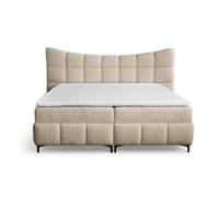 BOXBETT Nova In Rolf - Beige, Holzwerkstoff/Textil (120/200cm) - Fun Möbel