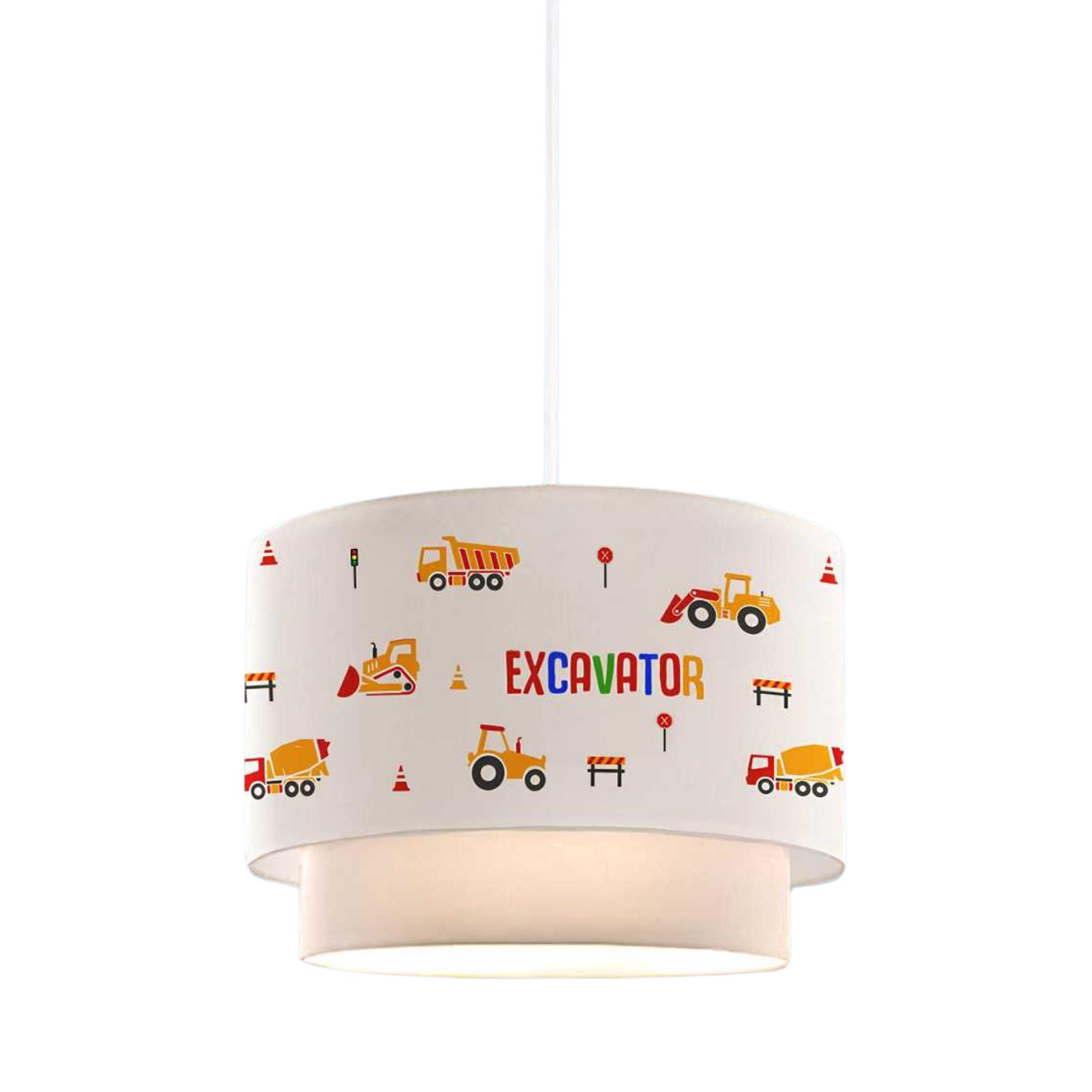 HÄNGELEUCHTE Lurgan - Weiß, Textil (30/30/70cm) - lux.pro