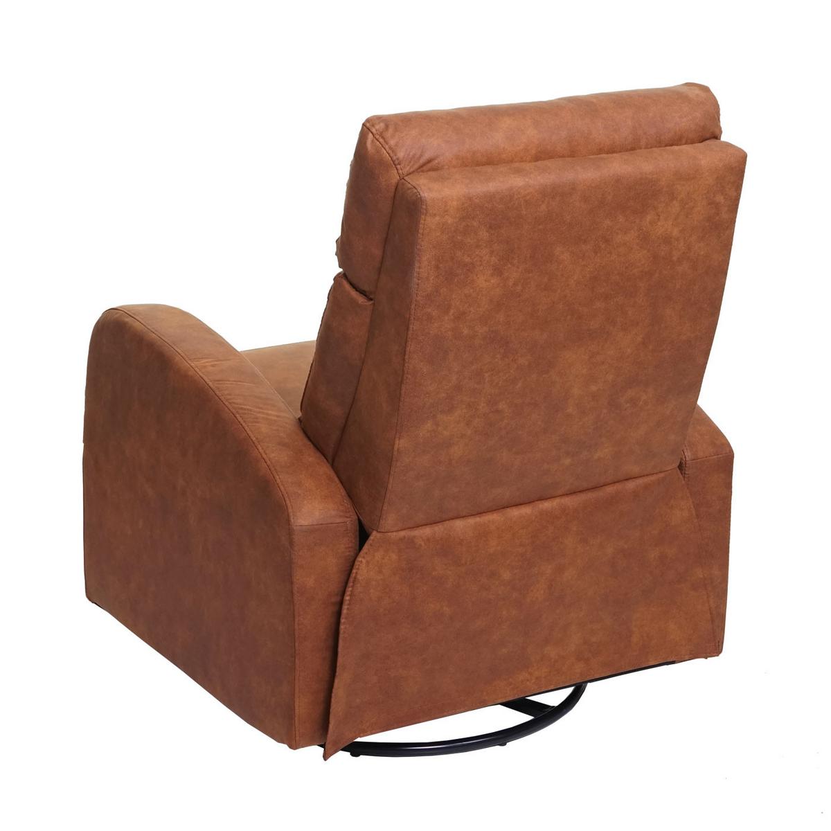 FERNSEHSESSEL PREMIUM Rehbraun - Hellbraun, Textil (75/100/96cm) - MCW