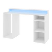 SCHREIBTISCH Gamer I - Weiß, Holzwerkstoff (48/138/90cm) - MIRJAN24