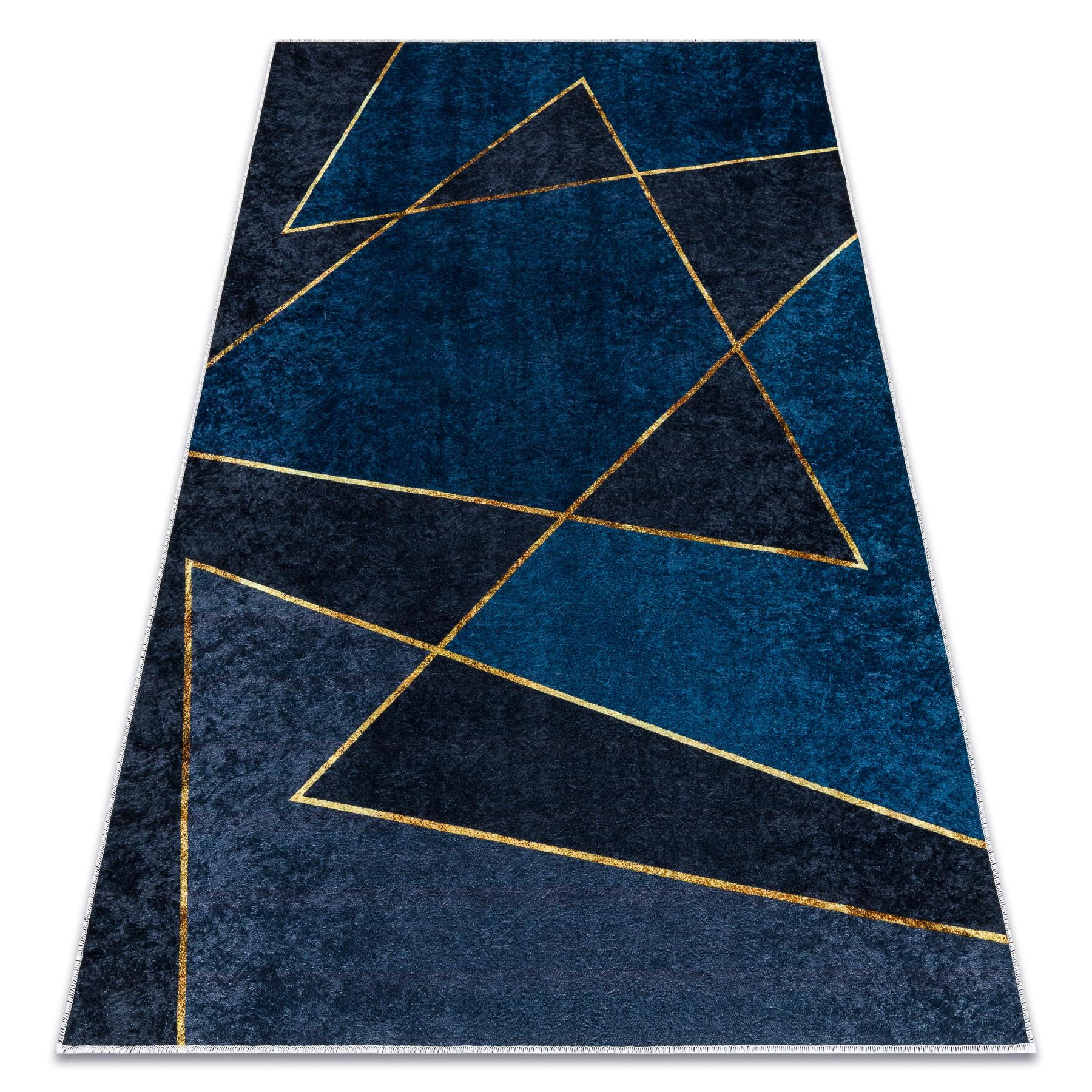 TEPPICH Miro 120/170 cm - Blau, Textil (120/170cm) - rugsX
