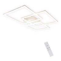 LED-DECKENLEUCHTE Johann 75/60/8 cm - Weiß, Metall (75/60/8cm) - Nettlife
