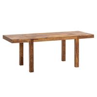 ESSZIMMERTISCH – Massivholz Braun 120–200 cm rechteckig verlängerbar - Braun, Holz (80/120/76cm) - KADIMA DESIGN