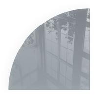 GLASPLATTE für Kamin 100x100 cm - Grau, Glas (100/100/0.4cm) - TULUP