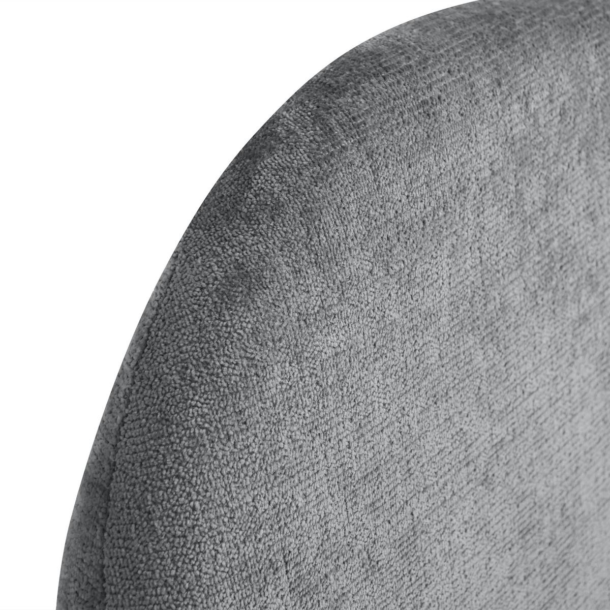 POLSTERBETT Sonho, Doppelbett 160x200 cm ohne Matratze, Chenille-Stoff, Grau - Grau, Textil (160/200cm) - Beautysofa