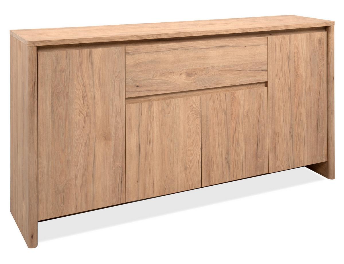 SIDEBOARD Hickory Walnuss 164 x 85 cm, Kommode mit viel Stauraum - Walnussfarben, Holzwerkstoff (164/85/40cm) - Furn.Design