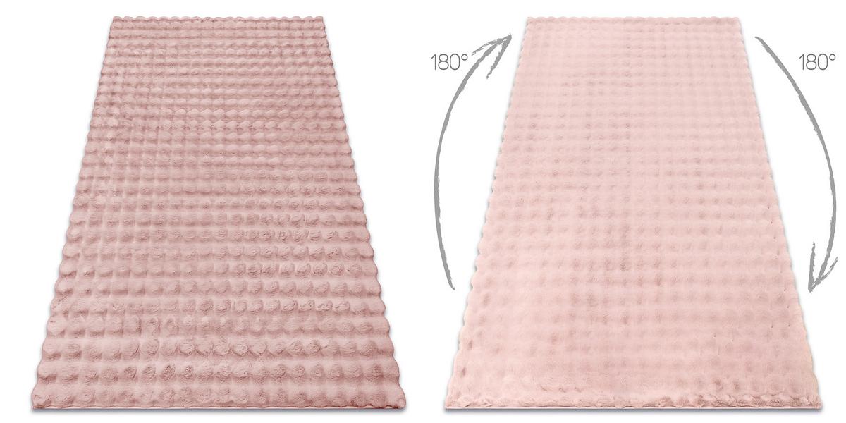 TEPPICH Bubble 160/220 cm - Pink, Textil (160/220cm) - rugsX