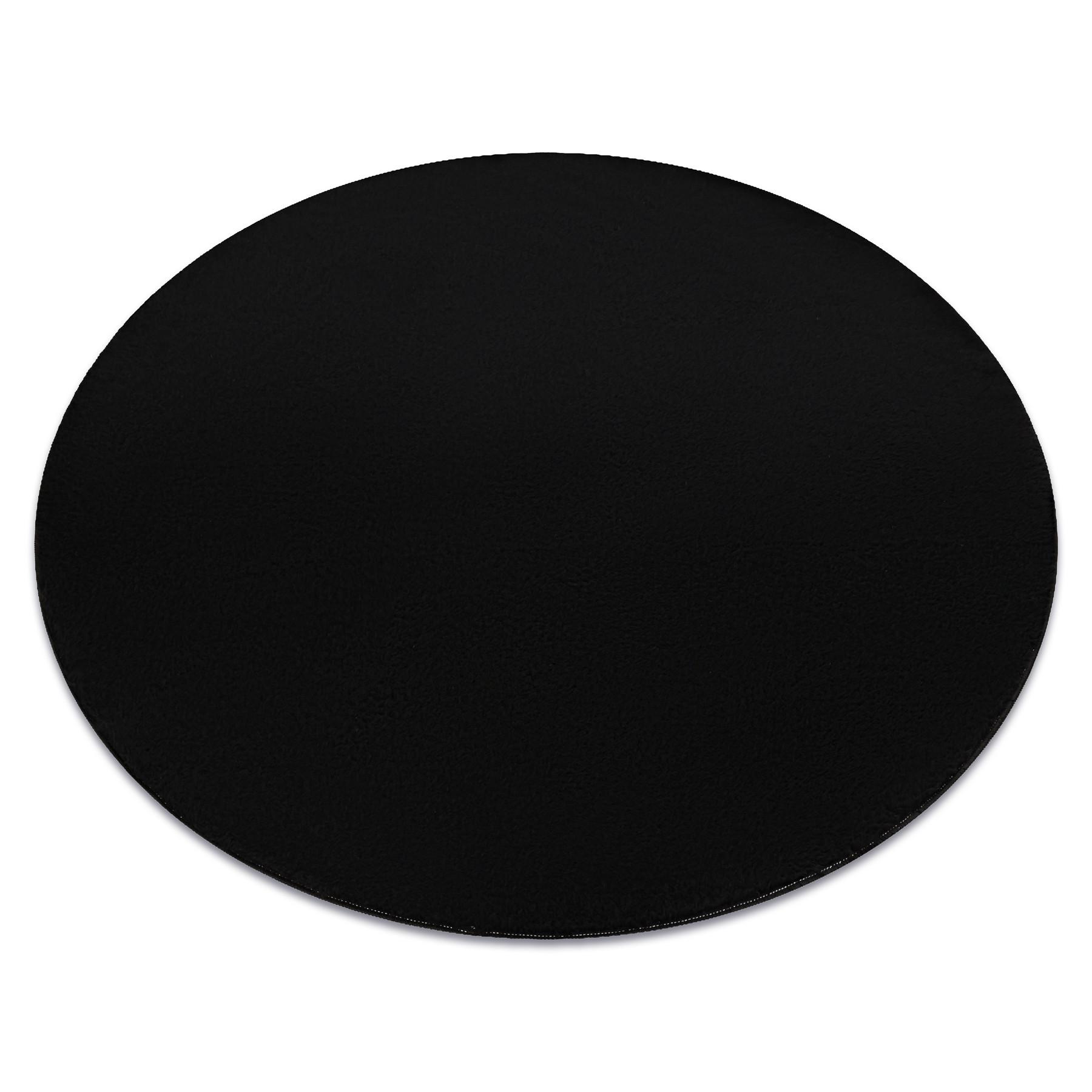 TEPPICH Lindo 120 cm - Schwarz, Textil (120/120cm) - rugsX