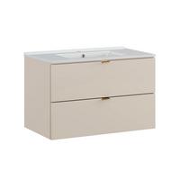 WASCHTISCH 80cm Azel Kaschmir - Beige, Holzwerkstoff (80/50/46cm) - Petits-meubles