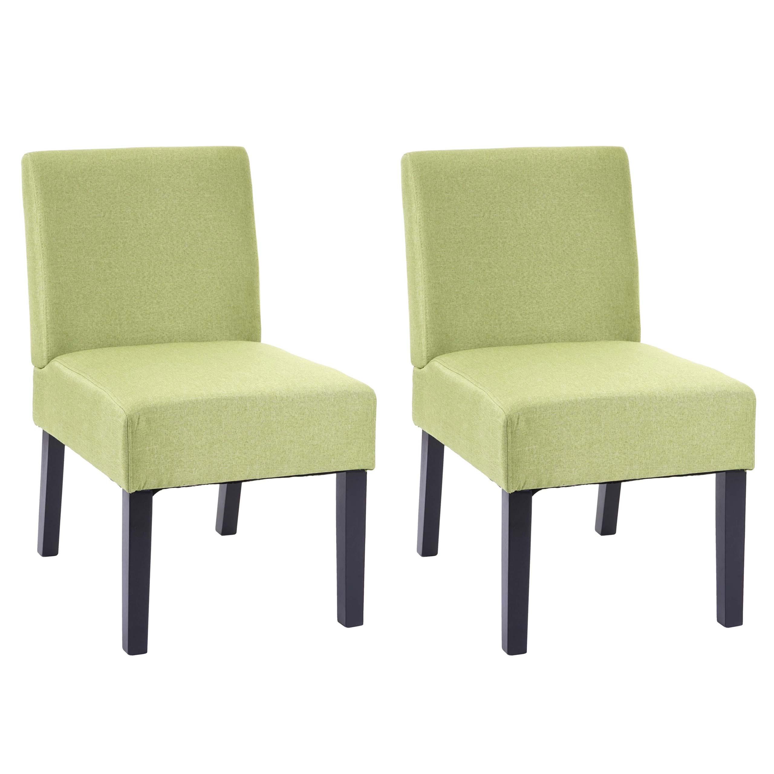 ESSZIMMERSTUHL Grün 2er-Set - Grün, Textil (48/84/64cm) - MCW