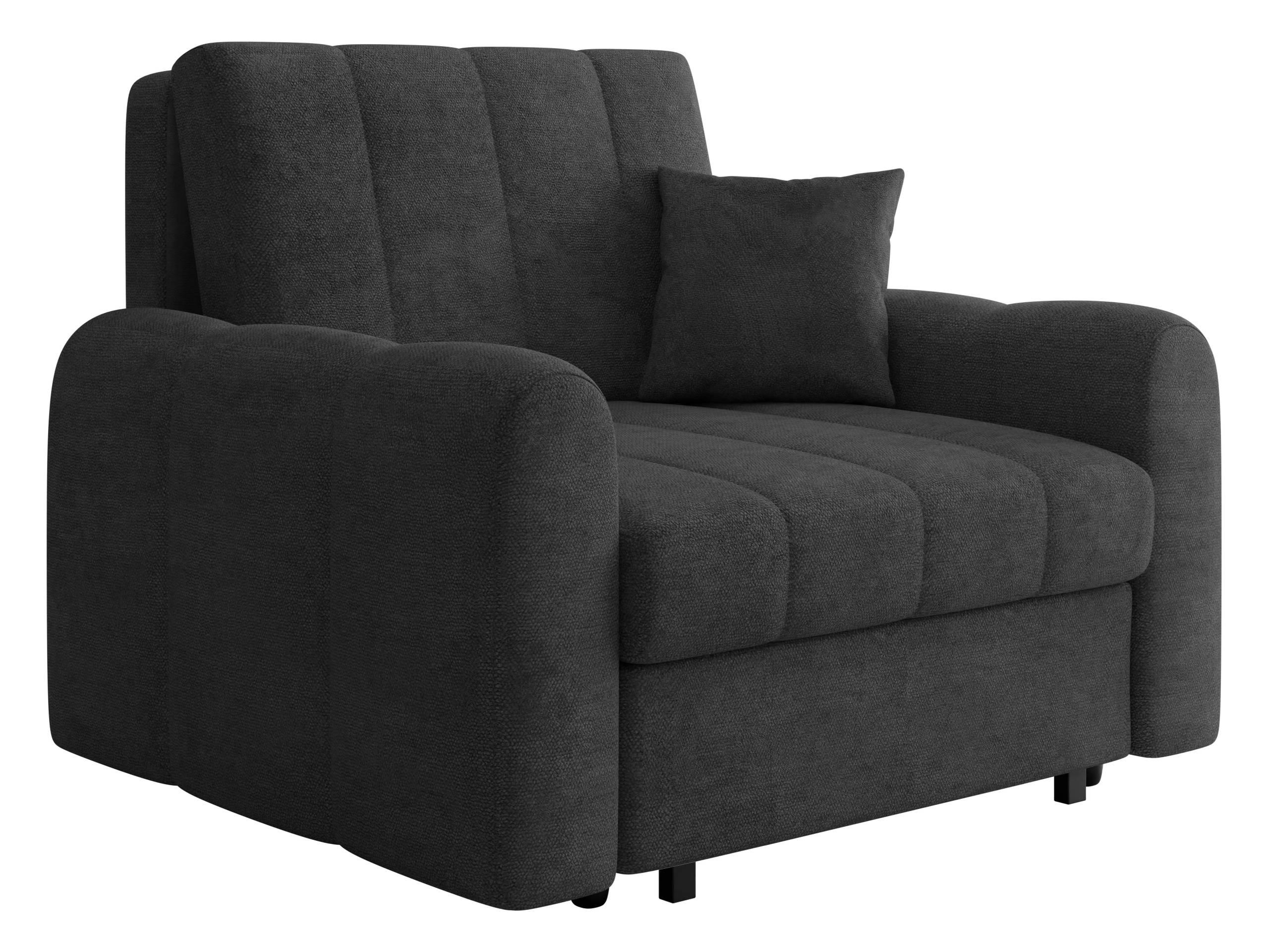 SCHLAFSESSEL Viva Moon I - Anthrazit/Schwarz, Holz/Metall (118/85/98cm) - MIRJAN24