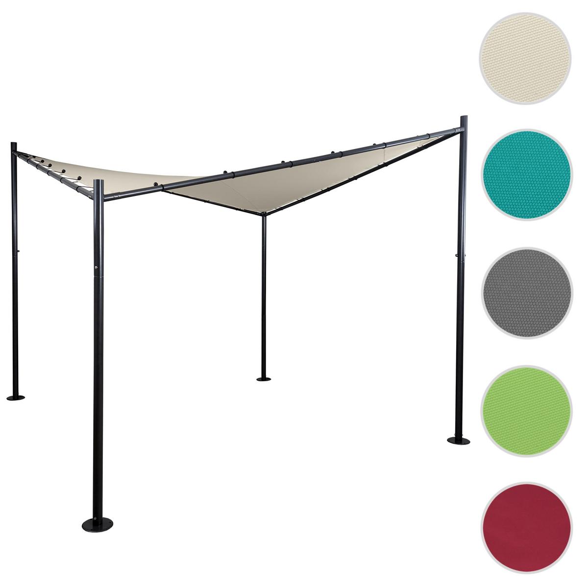 PERGOLA Cremeweiß - Weiß, Metall (317/270/317cm) - MCW