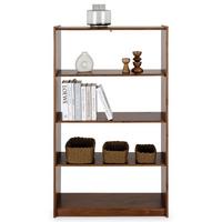 STANDREGAL STANDREGAL Kastanie - Kastanienfarben, Holz (80/136/30cm) - IDIMEX