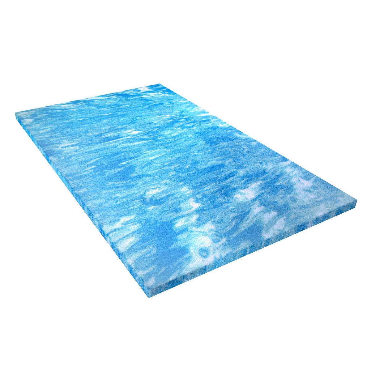 GEL TOPPER 160x200 cm – Matratzenauflage 5 cm für Druckentlastung, atmungsaktiver Matratzentopper mit Mikrofaserbezug - Weiß, Textil (160/200cm) - Mister Sandman