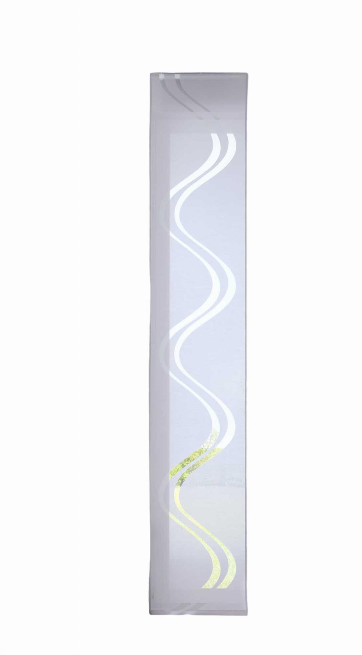 VORHANG BONN HxB 245x45 cm Grau - Grau, Textil (45/245cm) - Gardinenbox
