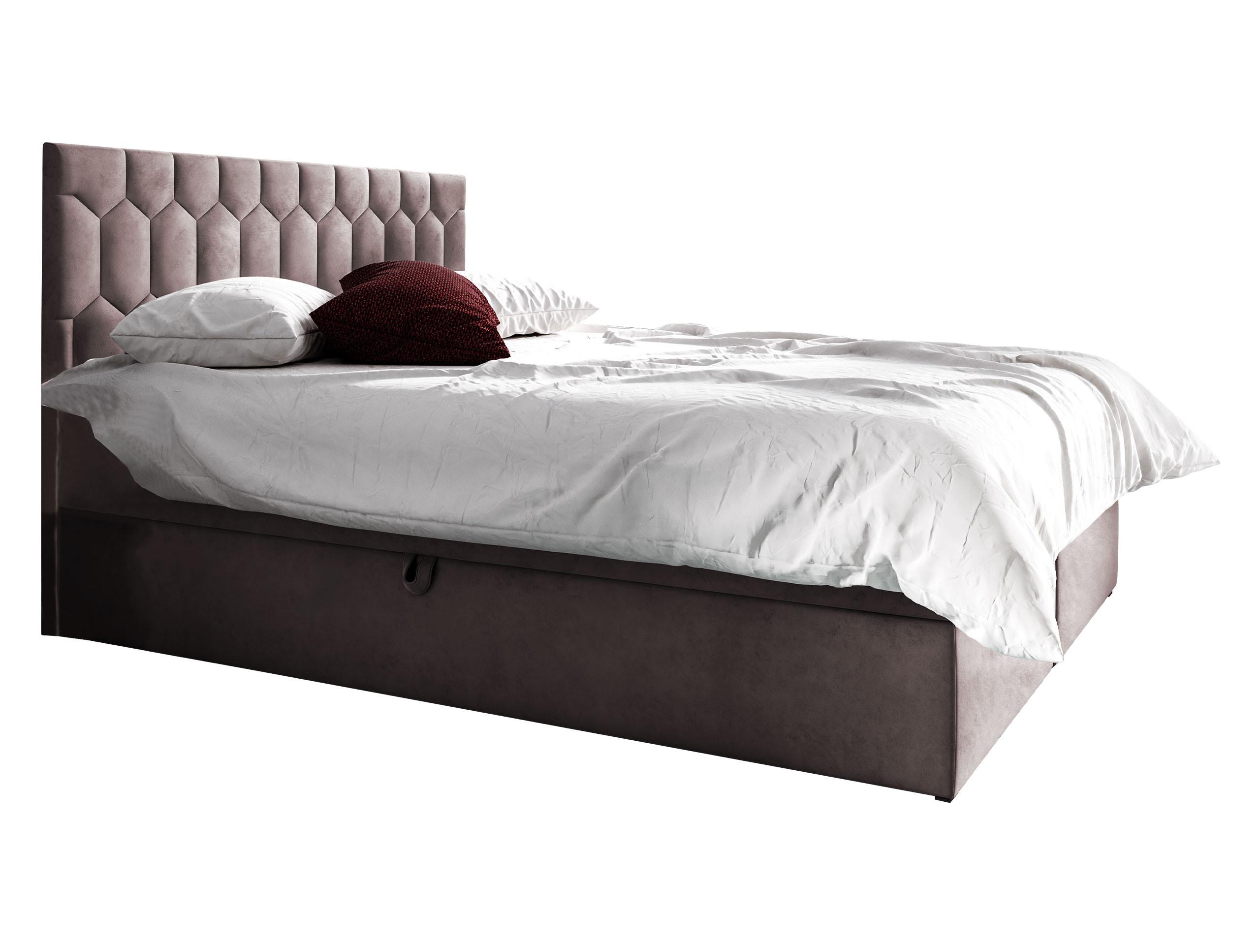 BOXBETT Top M24 - H3 - Violett, Holz (160/200cm) - MIRJAN24