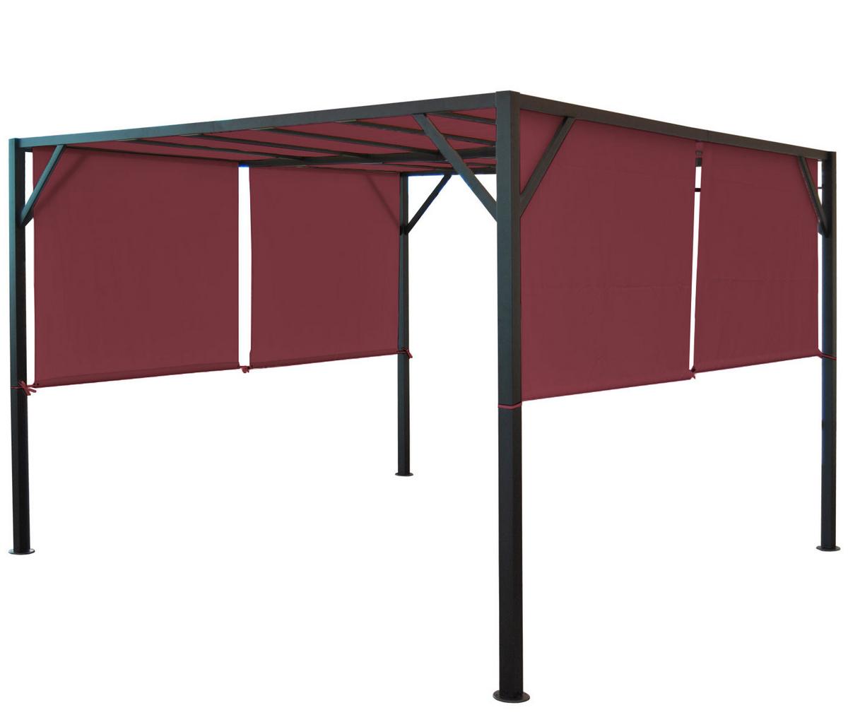 ERSATZBEZUG DACH FÜR PERGOLA BEJA Bordeaux - Bordeaux, Textil (272/1/496cm) - MCW