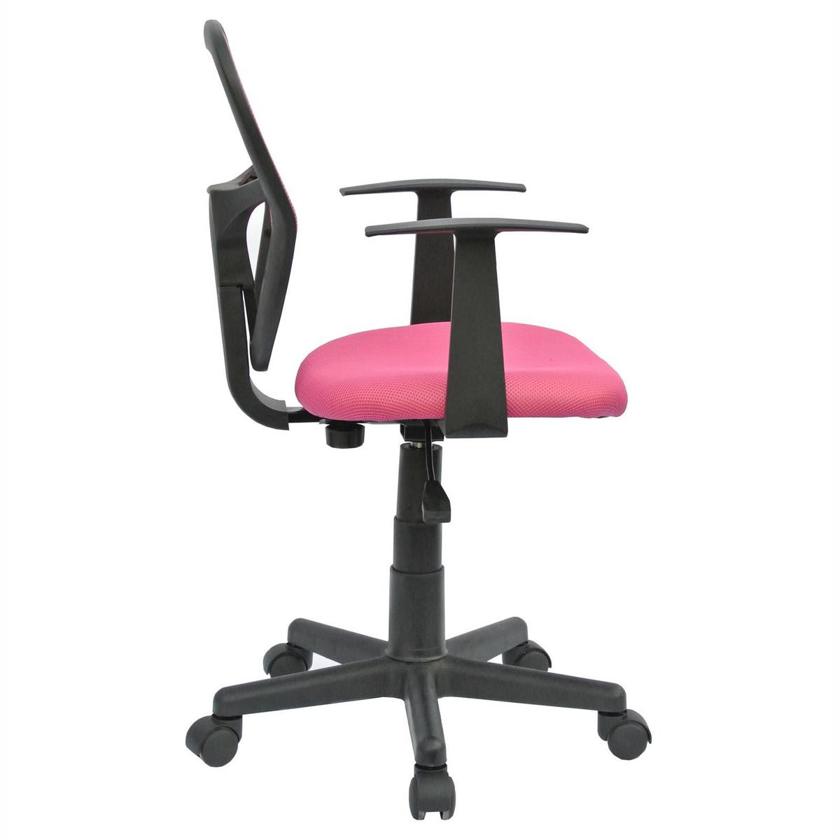 KINDERDREHSTUHL STUDIO - Pink, Textil (53/92/52cm) - IDIMEX
