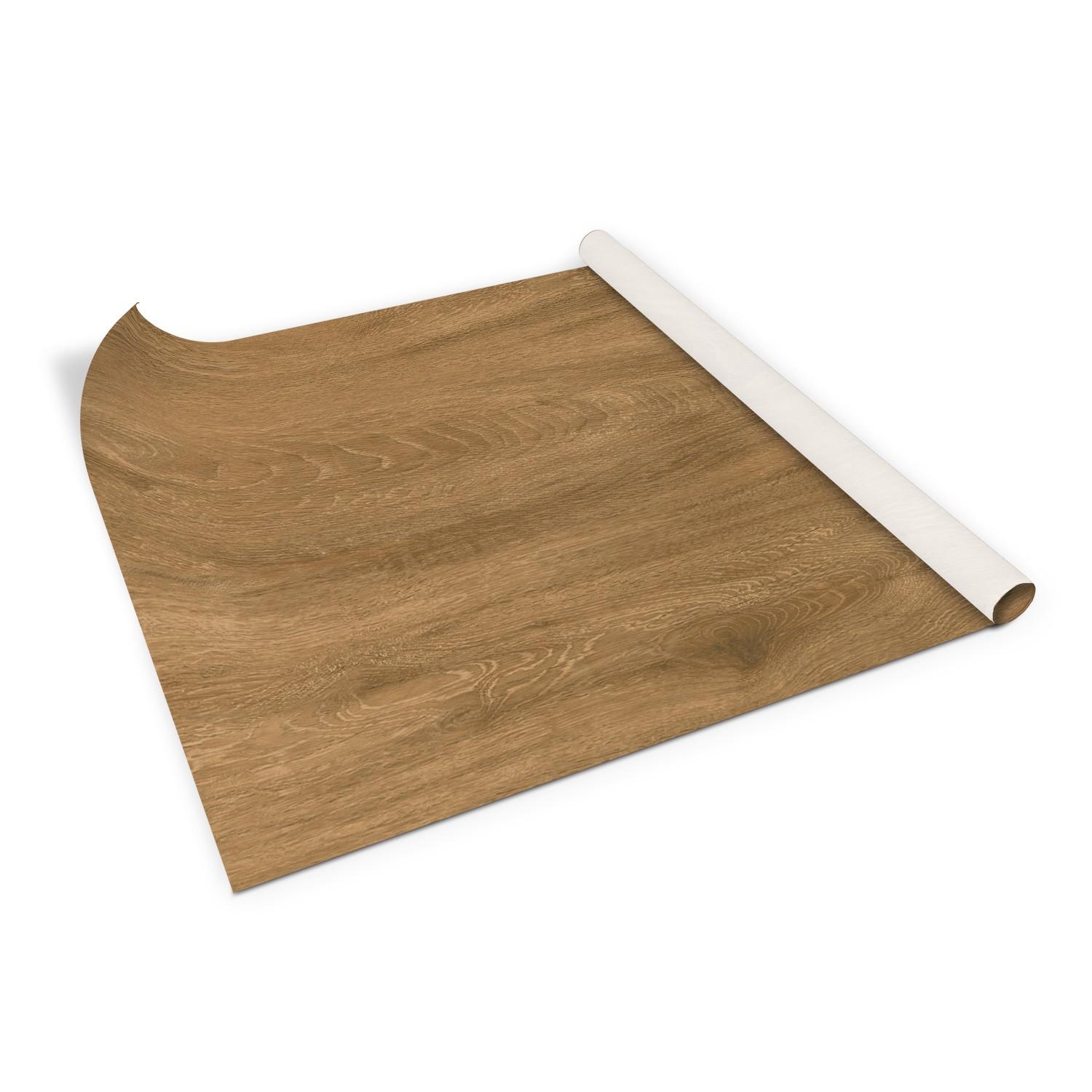 MÖBELAUFKLEBER 100x50 cm Holzmuster - Braun, Kunststoff (100/50/50cm) - TULUP