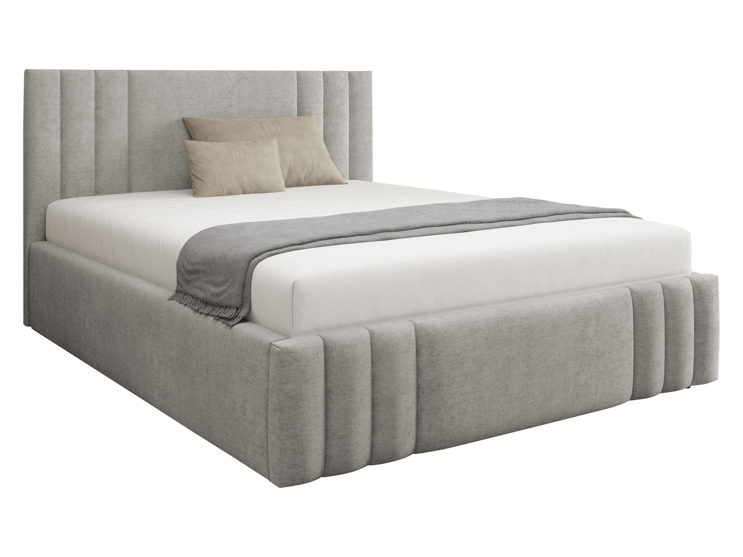 POLSTERBETT Ribo - Greige, Holz/Textil (160/200cm) - MIRJAN24