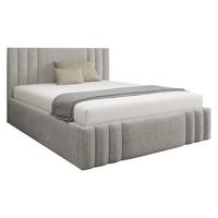 POLSTERBETT Ribo - Greige, Holz/Textil (140/200cm) - MIRJAN24