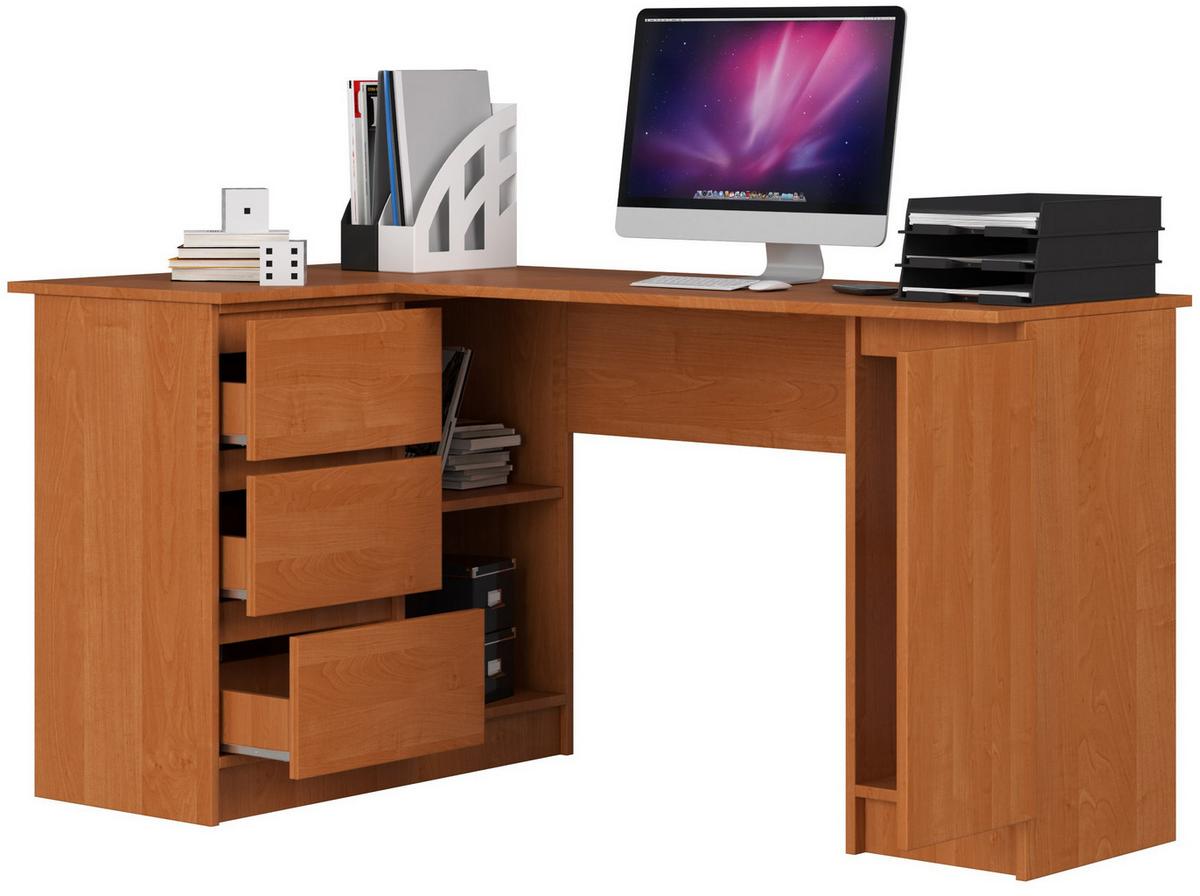 SCHREIBTISCH Erlefarben 77/155/85 - Erlefarben, Holzwerkstoff (135/60/77cm) - RAUMHIRSCH FURNITURE