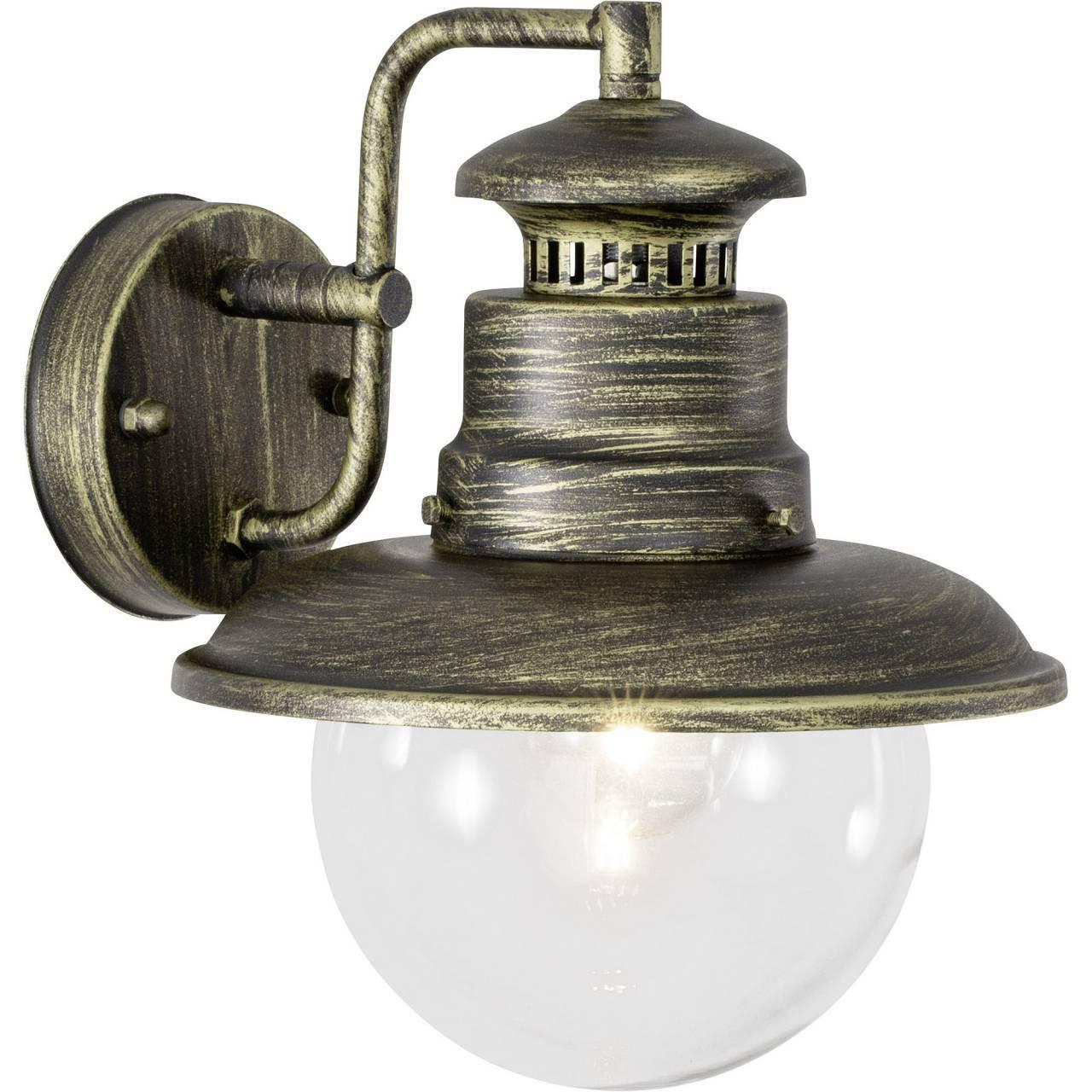 AUSSENWANDLEUCHTE Artu 96128/86 - Schwarz, Metall (21.5/26/25cm) - Brilliant