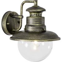AUSSENWANDLEUCHTE Artu 96128/86 - Schwarz, Metall (21.5/26/25cm) - Brilliant