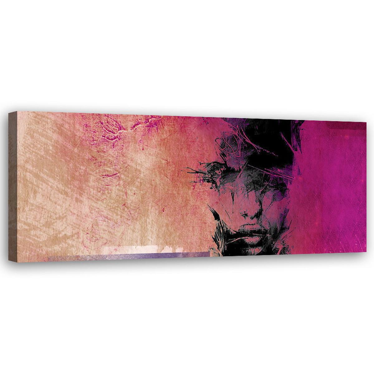KUNSTDRUCK Lila 120/40 cm - Lila, Textil (120/40cm) - KUNSTLOFT
