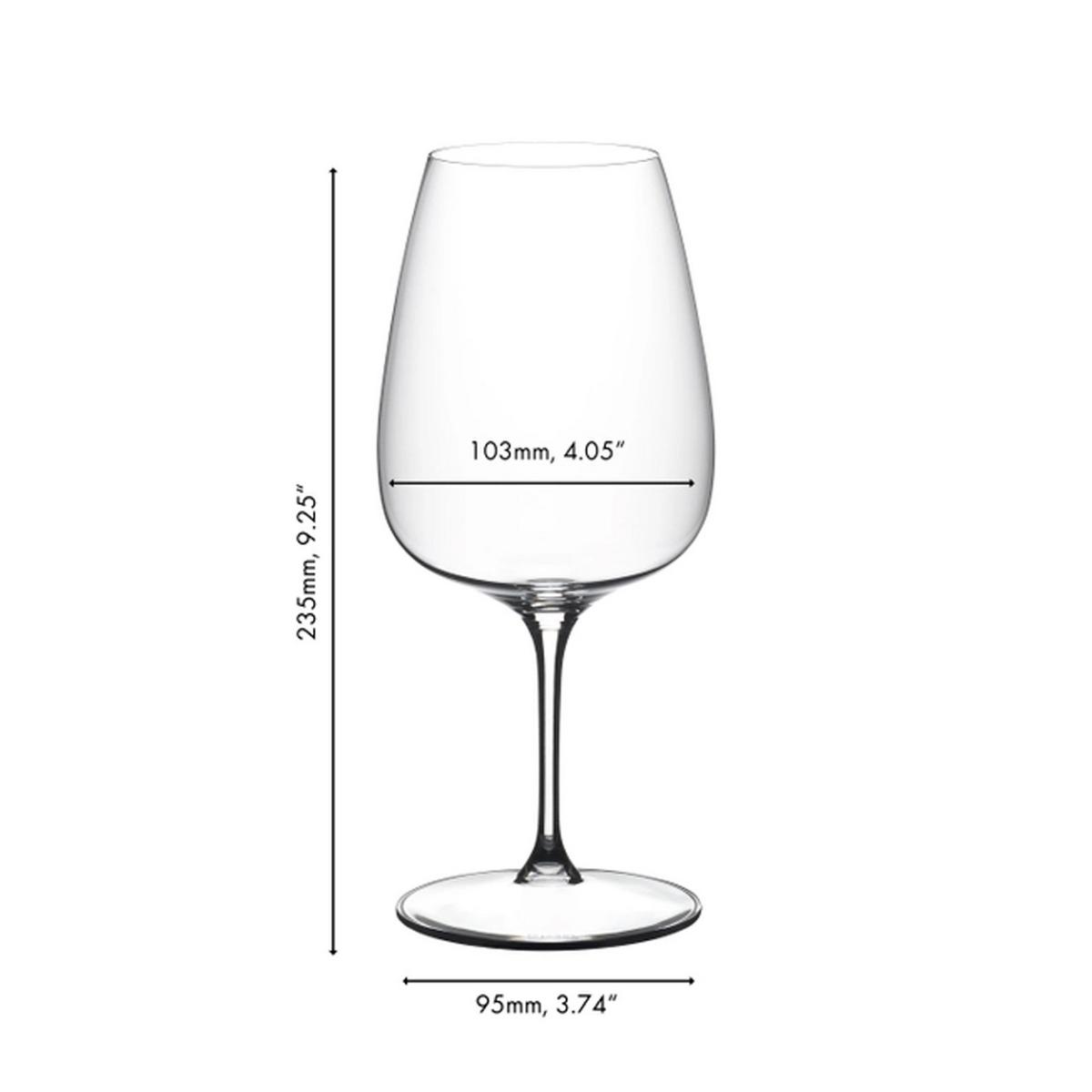 CABERNET / MERLOT / COCKTAIL WEINGLÄSER Grape transparent 830 ml 2er Set - Transparent, Glas (0.83L) - Riedel