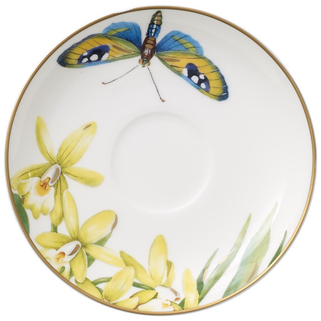 MOKKA- / ESPRESSOUNTERTASSE Amazonia Anmut bunt ø 12 cm - Multicolor, Keramik (12cm) - Villeroy & Boch