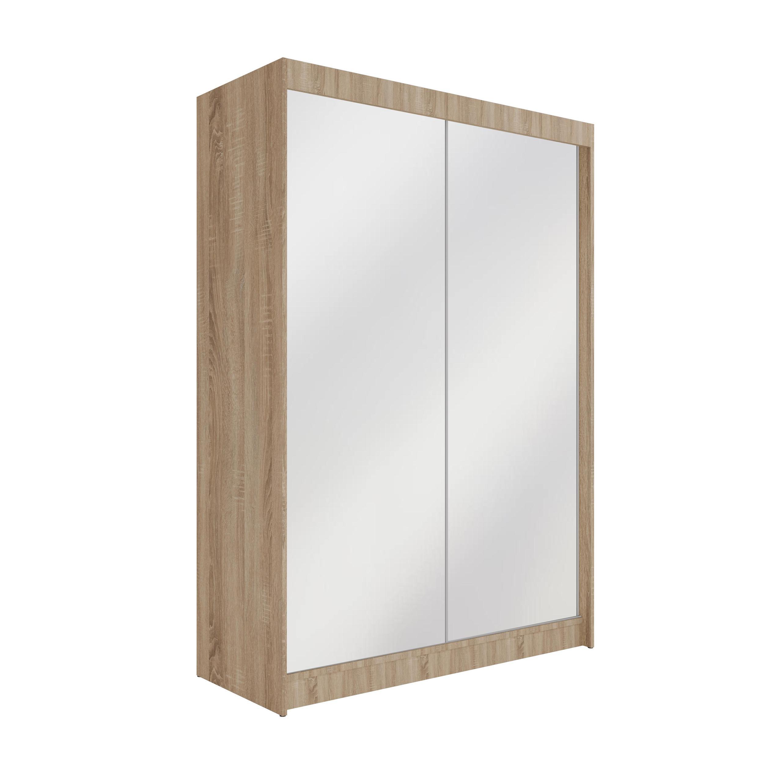 KLEIDERSCHRANK AMOHA - 120 cm - Sonoma Eiche - Sonoma Eiche, Holzwerkstoff (120/215/61cm) - ALTDECOR