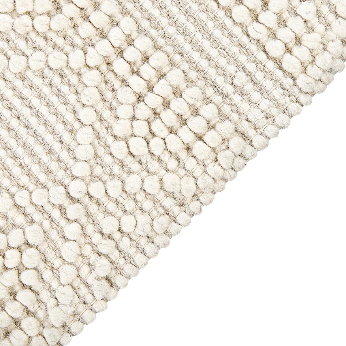 TEPPICH geflochten Pertek 230/160 cm - Beige, Textil (160/230cm) - Beliani