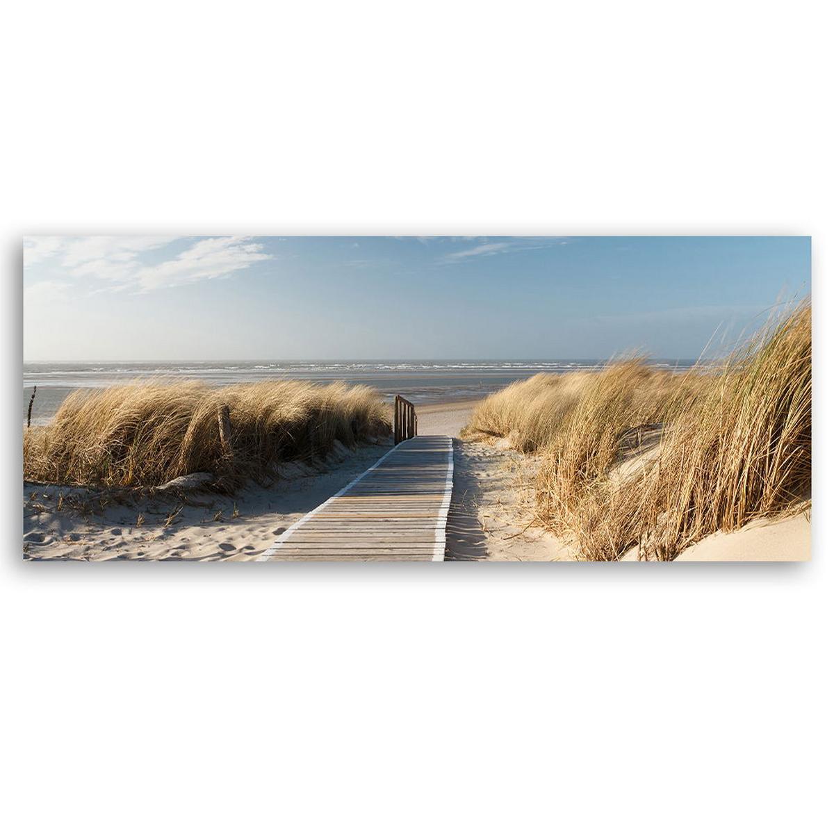 KUNSTDRUCK Beige 120/40 cm - Beige, Textil (120/40cm) - KUNSTLOFT