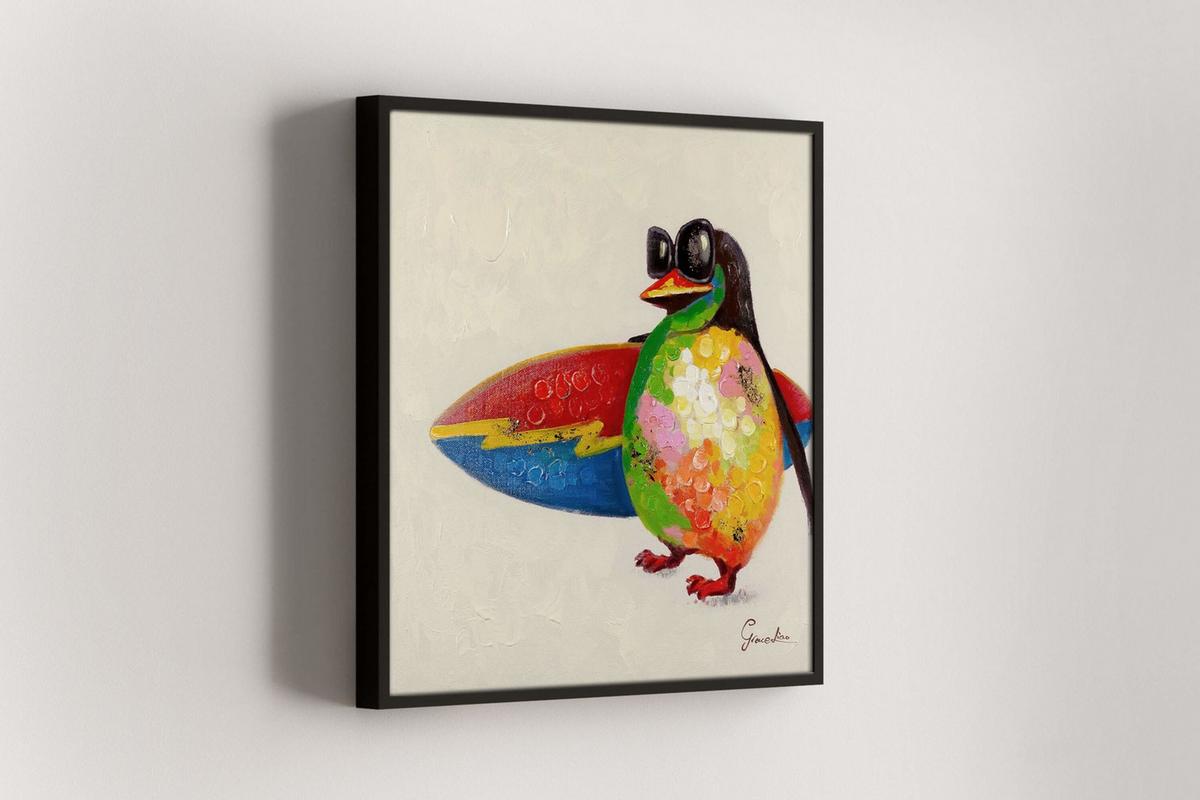 ÖLGEMÄLDE 50/50 cm - Multicolor, Holz/Textil (50/50cm) - KUNSTLOFT