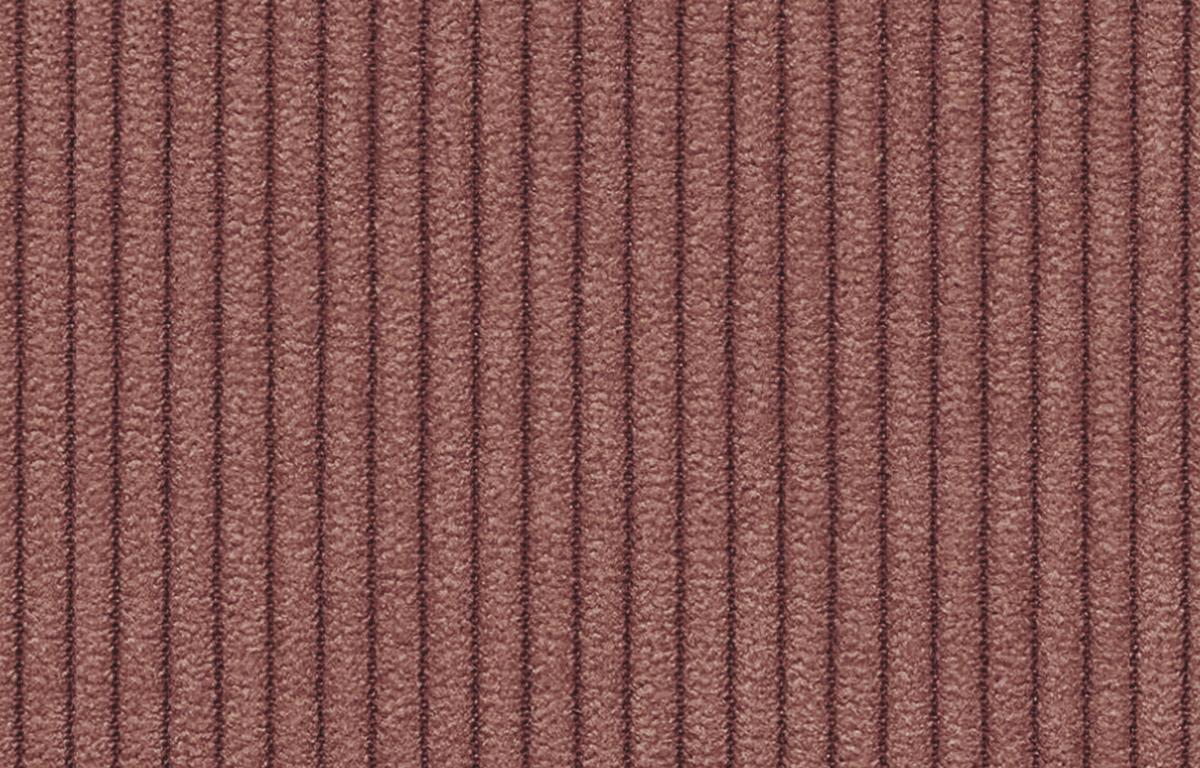SOFA TAUER 3-Sitzer, altrosa - Altrosa/Schwarz, Holzwerkstoff/Kunststoff (112/84/206cm) - Wozimo
