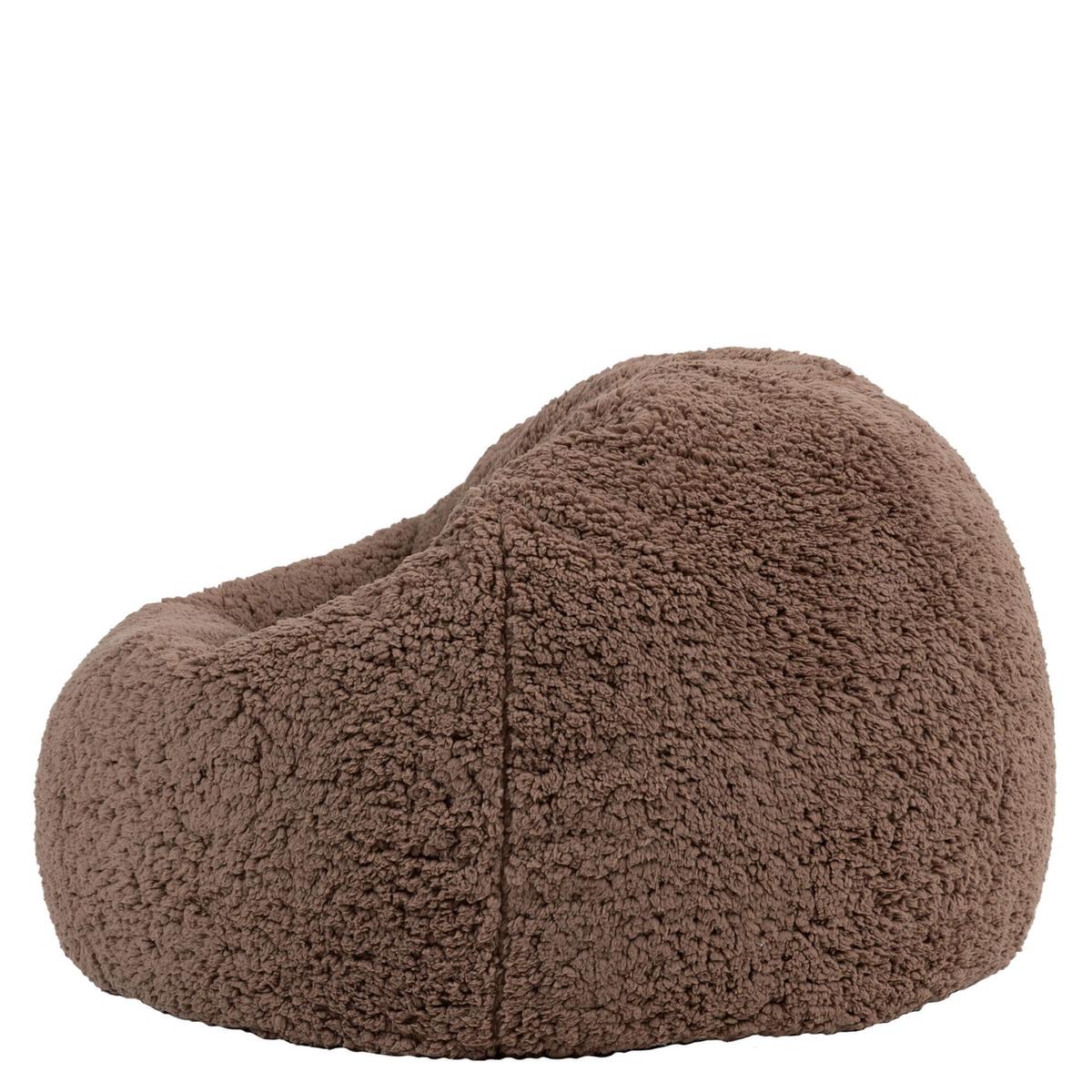 KINDERSITZSACK Kingston Fleece - Mokka, Textil (80/45/80cm) - icon