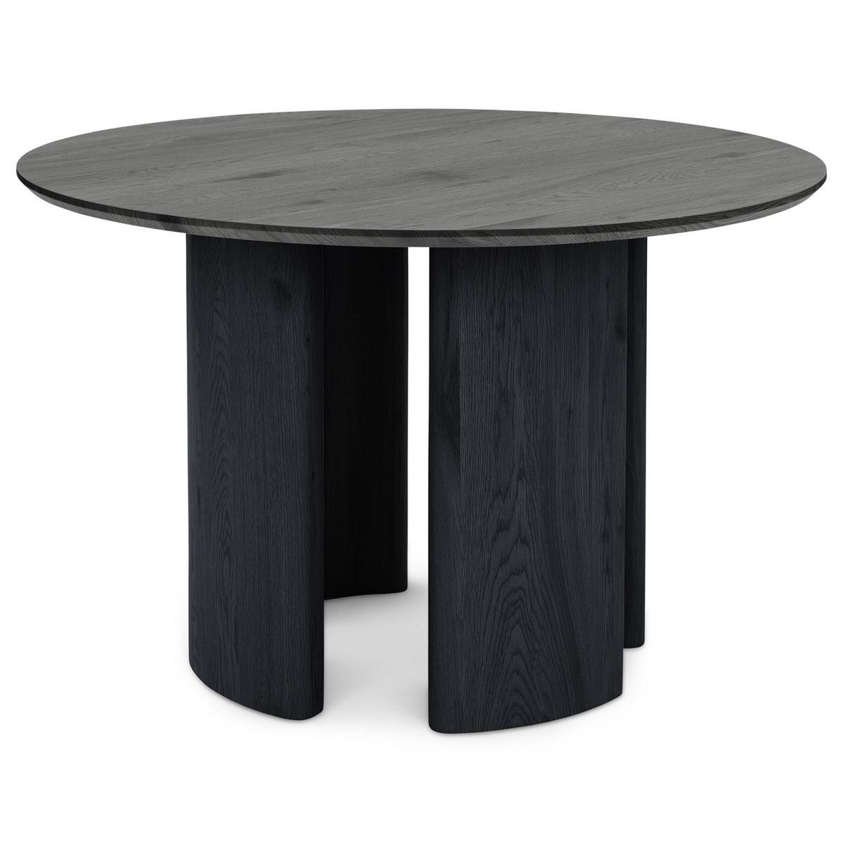 ESSTISCH ARVIKA schwarz - Schwarz, Holzwerkstoff (120/120/76cm) - IDIMEX