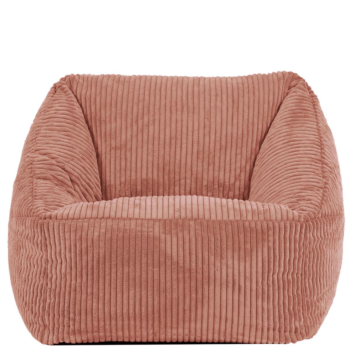SITZSACK Flauschig für Kinder - Pink, Textil (55/44/55cm) - icon