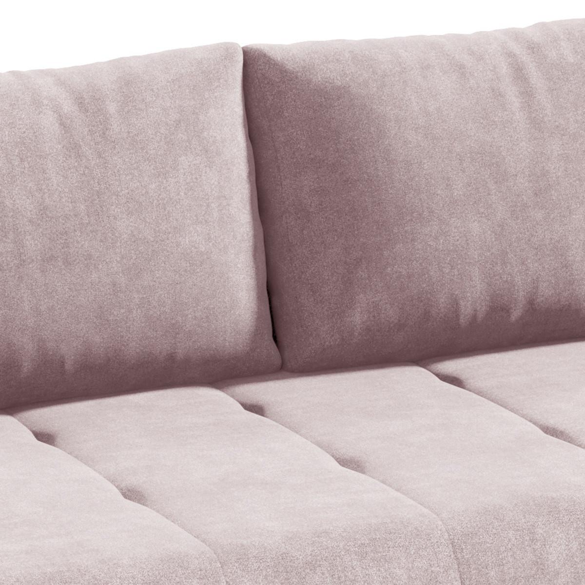 SCHLAFSOFA Jonas 3 Sitzplätze Lila - Pink, Holzwerkstoff (240/85/110cm) - Petits-meubles