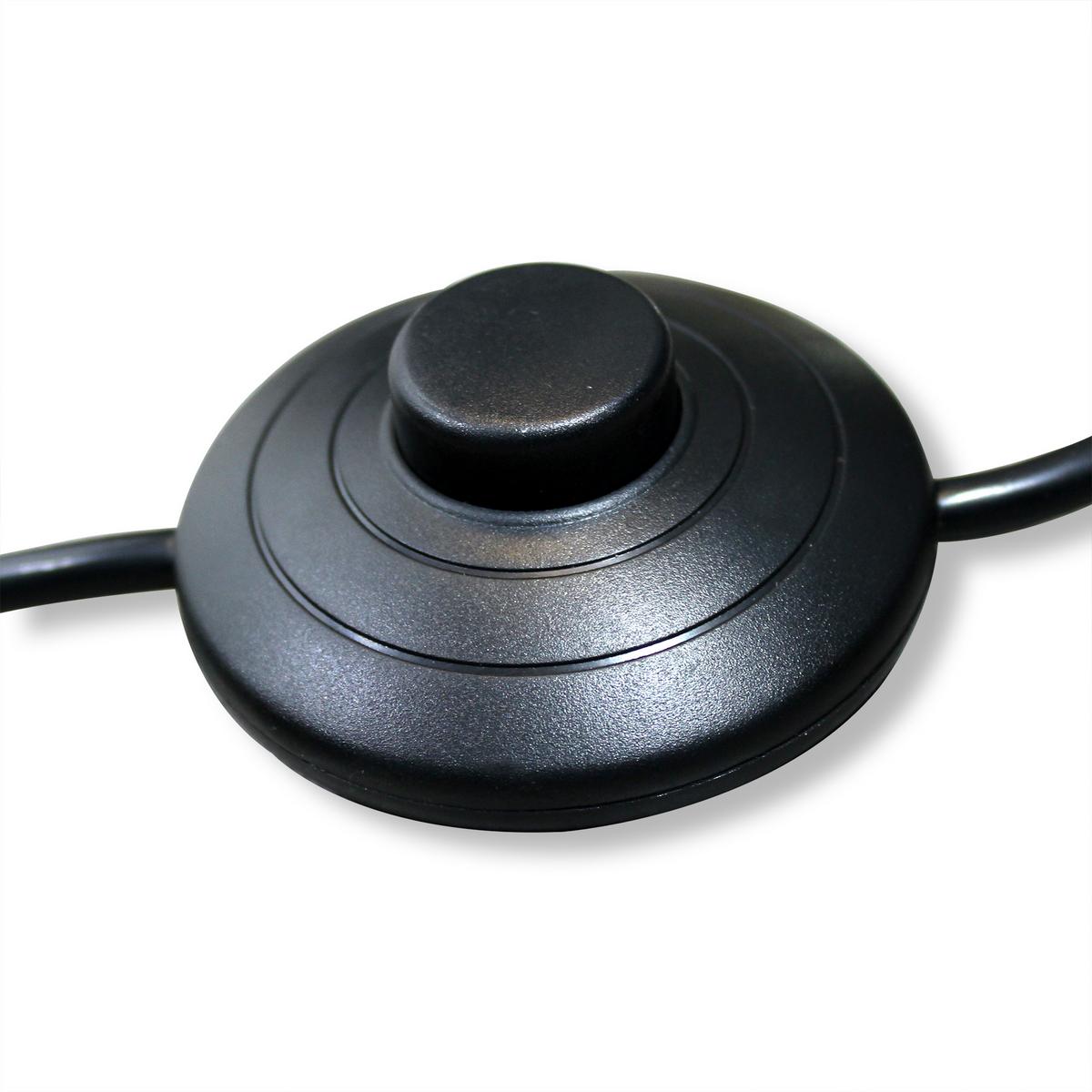 STEHLEUCHTE Black Mikado - Schwarz, Metall (23/23/155cm) - lux.pro