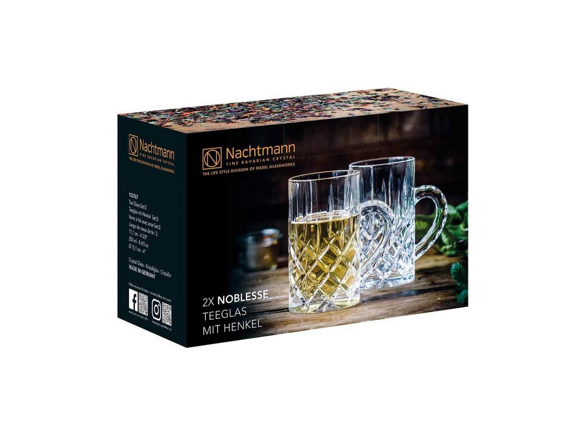 TEEGLÄSER Noblesse transparent 250 ml 2er Set - Transparent, Glas (0.001L) - Nachtmann