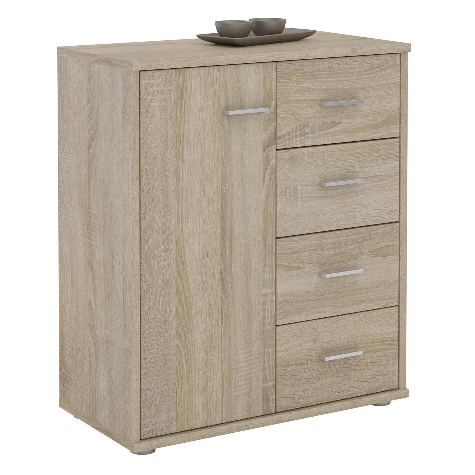 KOMMODE TIRANO Sonoma Eiche - Sonoma Eiche, Holzwerkstoff (60/70/30cm) - CARO-Möbel