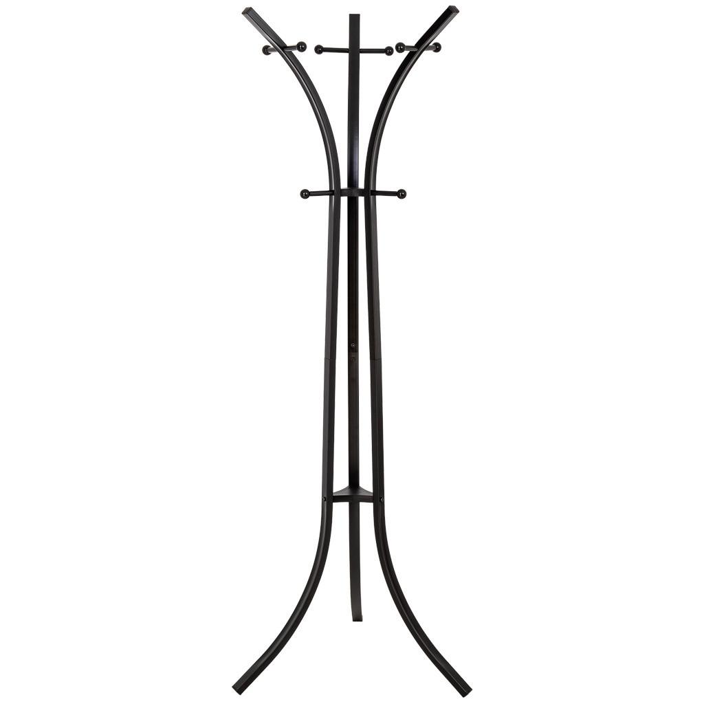 GARDEROBE aus metall 177x63x51cm - Schwarz, Metall (177/51/63cm) - Wanderlust
